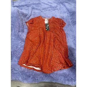 New Cute‎ Blooming Jelly Blouse Size Medium